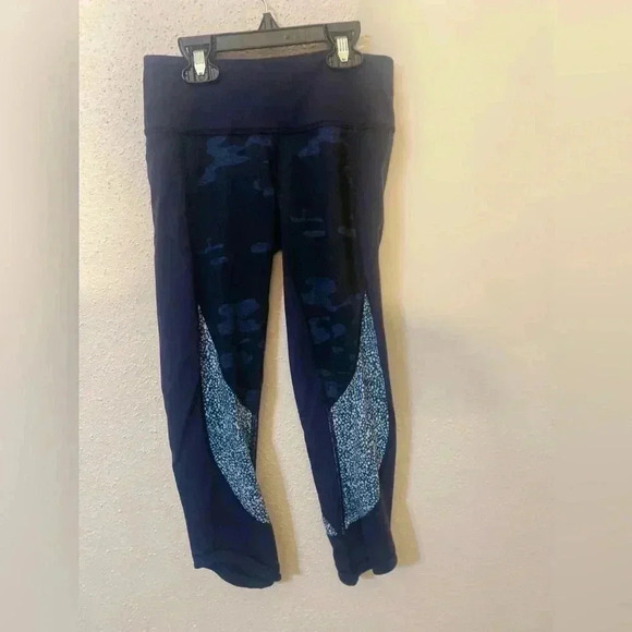 Lululemon Wunder Under Cropped Athletic Leggings *Full-On Luon - Picture 4 of 8